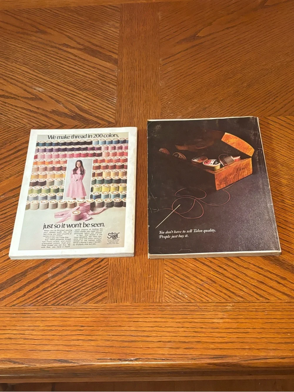 Vintage 1970 & 1975 Simplicity Sewing Book Magazine Lot of 2 Retro Fashion